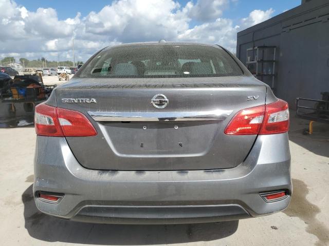 3N1AB7AP1KY312388 - 2019 NISSAN SENTRA S ნაცრისფერი ფოტო 6