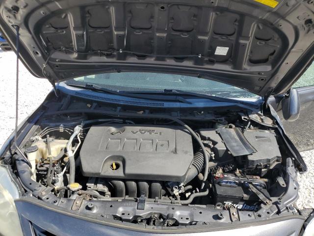 5YFBU4EE9DP199425 - 2013 TOYOTA COROLLA BASE Gris foto 11