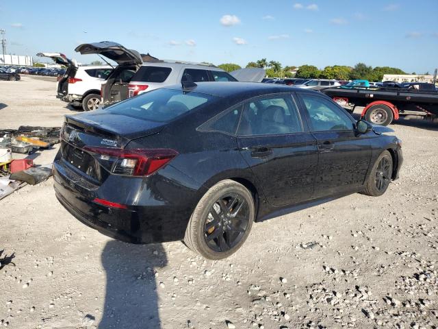 2HGFE4F85SH338185 - 2025 HONDA CIVIC SPORT BLACK photo 3