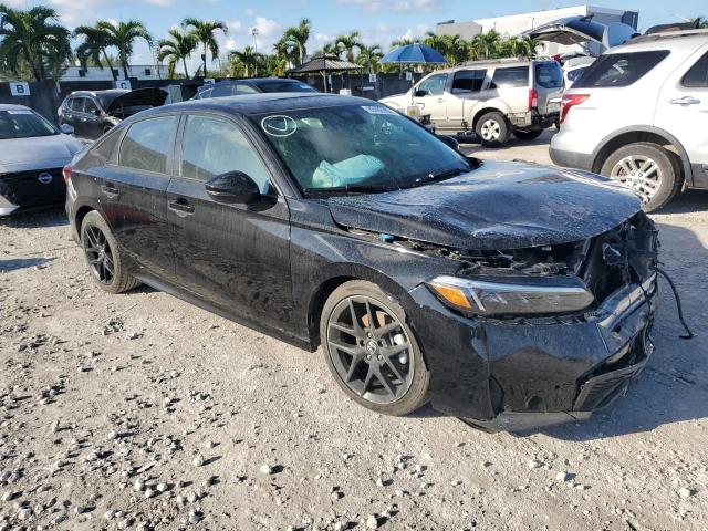 2HGFE4F85SH338185 - 2025 HONDA CIVIC SPORT BLACK photo 4