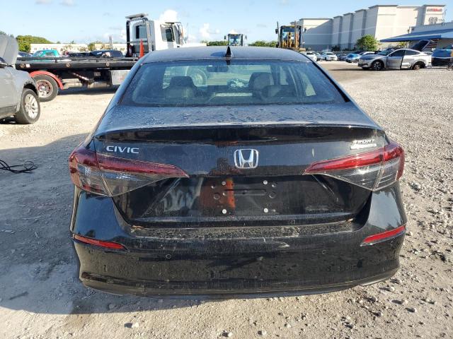 2HGFE4F85SH338185 - 2025 HONDA CIVIC SPORT BLACK photo 6