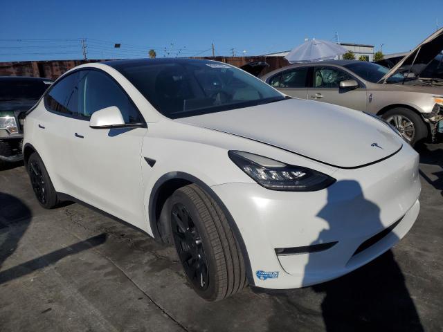 5YJYGDEE3MF160908 - 2021 TESLA MODEL Y Սպիտակ լուսանկար 4