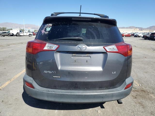 2T3ZFREV9EW125645 - 2014 TOYOTA RAV4 LE GRAY photo 6