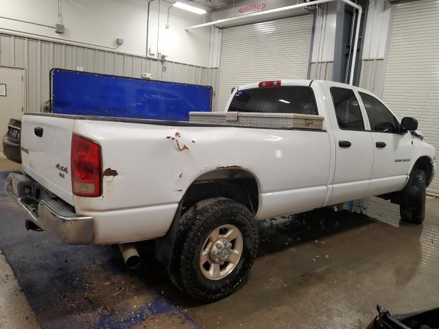 3D7KU28C53G729057 - 2003 DODGE RAM 2500 ST WHITE photo 3