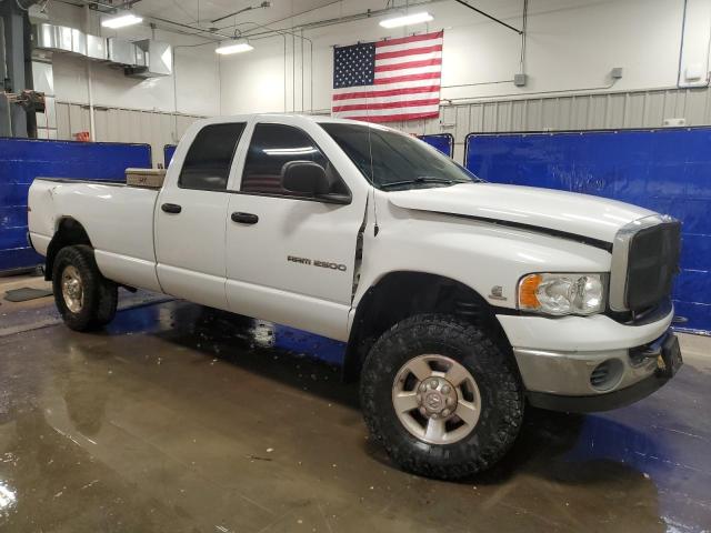 3D7KU28C53G729057 - 2003 DODGE RAM 2500 ST WHITE photo 4