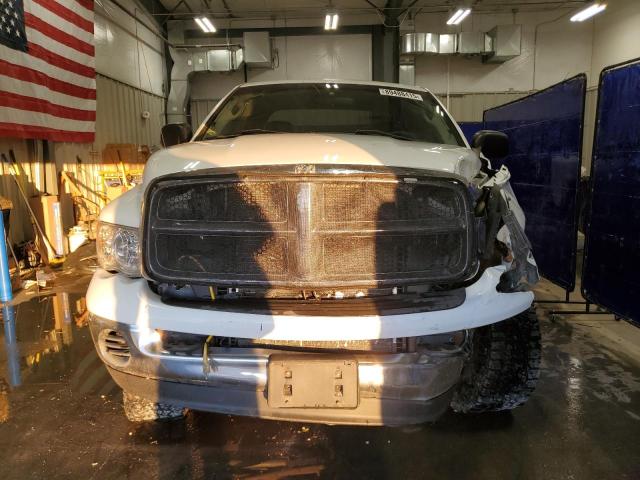 3D7KU28C53G729057 - 2003 DODGE RAM 2500 ST WHITE photo 5