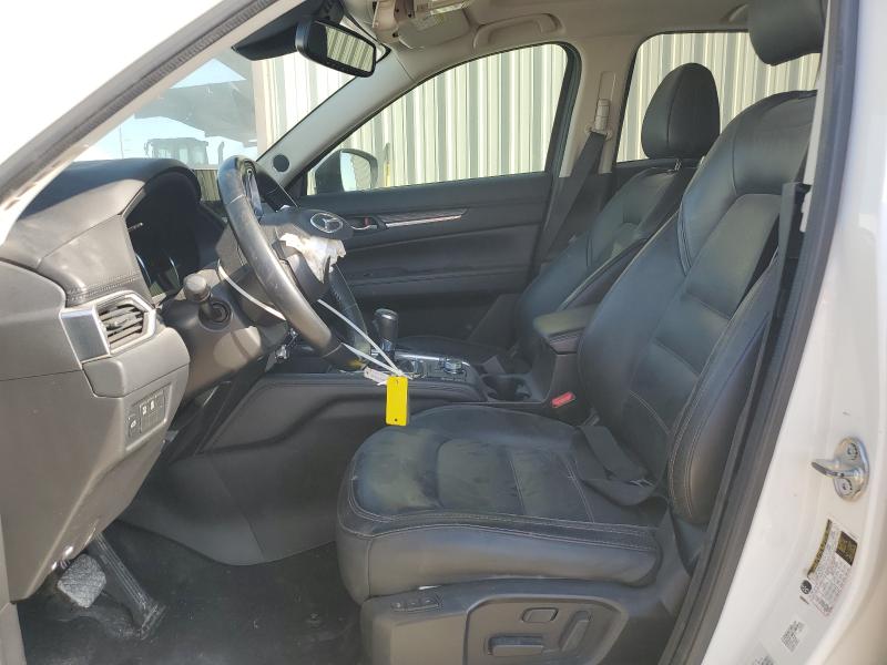 JM3KFADM4K1634894 - 2019 MAZDA CX-5 GRAND TOURING WHITE photo 7