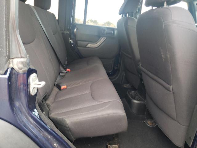 1C4BJWDGXDL510084 - 2013 JEEP WRANGLER U SPORT ლურჯი ფოტო 10