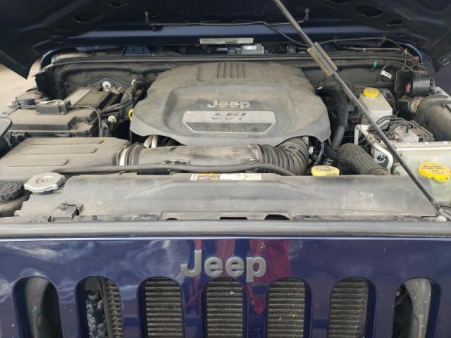 1C4BJWDGXDL510084 - 2013 JEEP WRANGLER U SPORT ლურჯი ფოტო 11