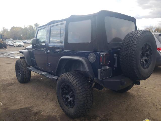 1C4BJWDGXDL510084 - 2013 JEEP WRANGLER U SPORT ლურჯი ფოტო 2