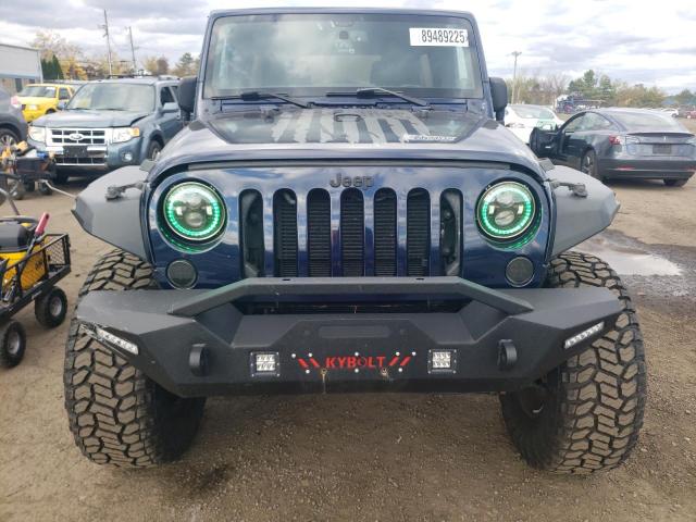 1C4BJWDGXDL510084 - 2013 JEEP WRANGLER U SPORT ლურჯი ფოტო 5