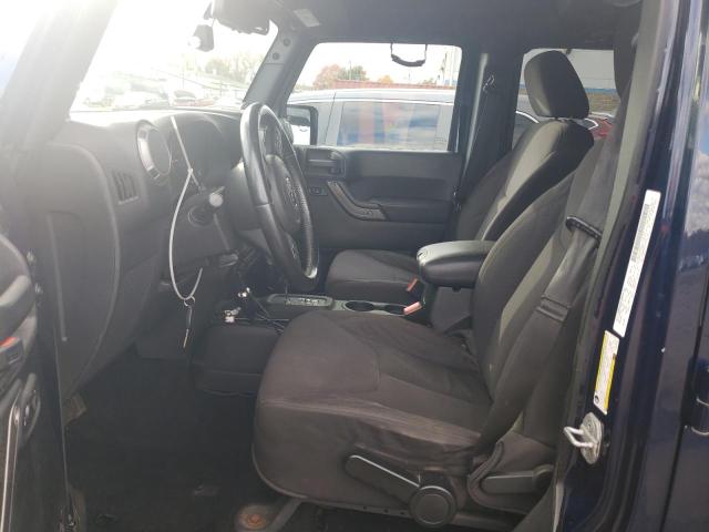 1C4BJWDGXDL510084 - 2013 JEEP WRANGLER U SPORT ლურჯი ფოტო 7