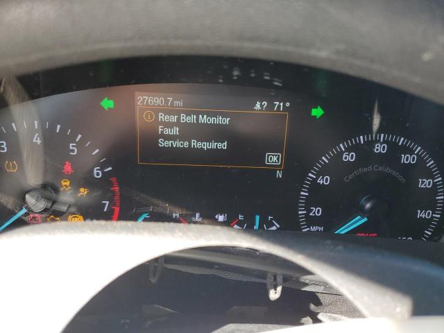 1FM5K8AB7PGB98152 - 2023 FORD EXPLORER POLICE INTERCEPTOR Negro foto 9