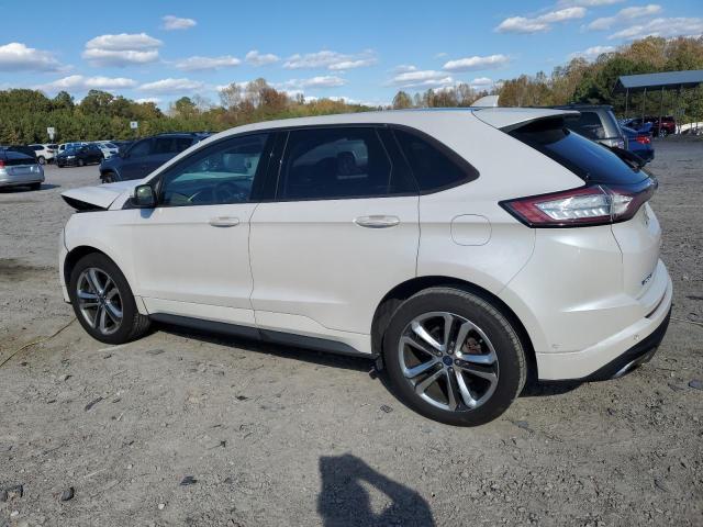 2FMTK4AP5FBB89791 - 2015 FORD EDGE SPORT WHITE photo 2