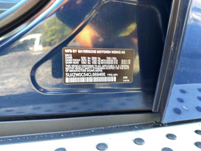 5UXZW0C54CL669466 - 2012 BMW X5 XDRIVE35D BLUE photo 10