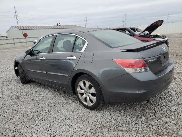 1HGCP36838A020743 - 2008 HONDA ACCORD EXL GRAY photo 2