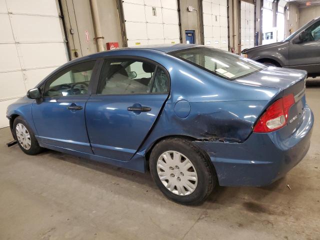 19XFA1F38AE024361 - 2010 HONDA CIVIC VP BLUE photo 2