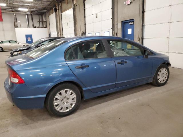 19XFA1F38AE024361 - 2010 HONDA CIVIC VP BLUE photo 3