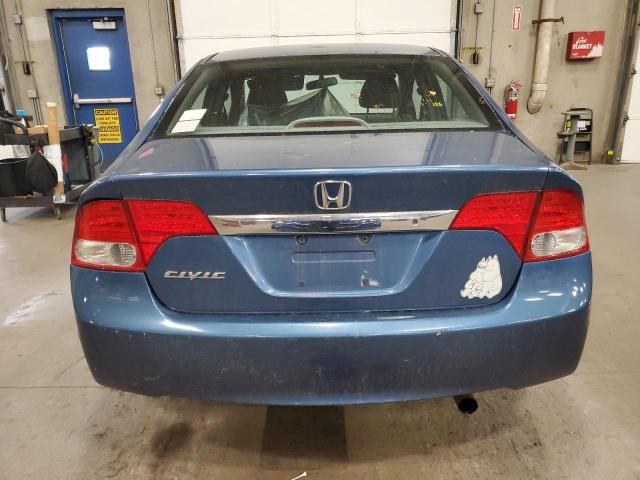 19XFA1F38AE024361 - 2010 HONDA CIVIC VP BLUE photo 6