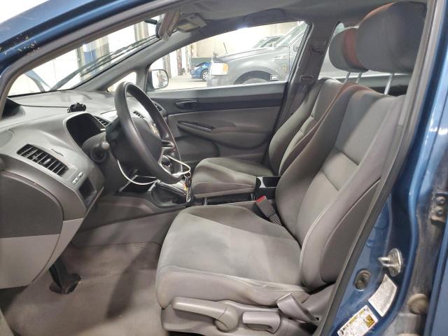 19XFA1F38AE024361 - 2010 HONDA CIVIC VP BLUE photo 7