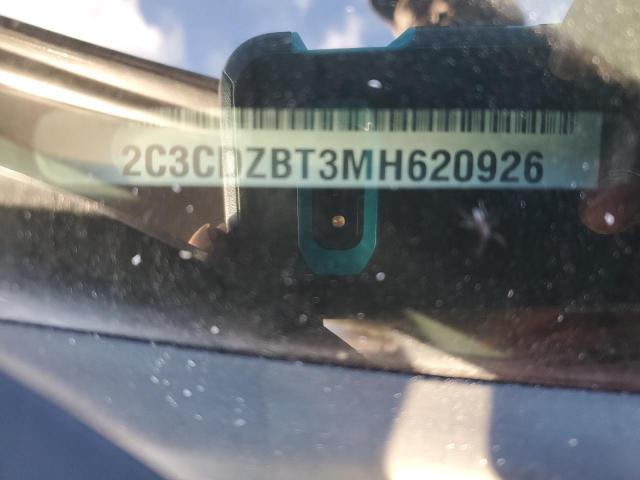 2C3CDZBT3MH620926 - 2021 DODGE CHALLENGER R/T CHARCOAL photo 12