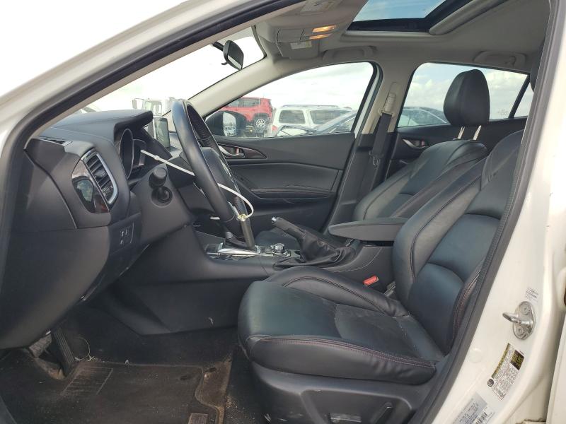JM1BM1W74F1232305 - 2015 MAZDA 3 GRAND TOURING WHITE photo 7
