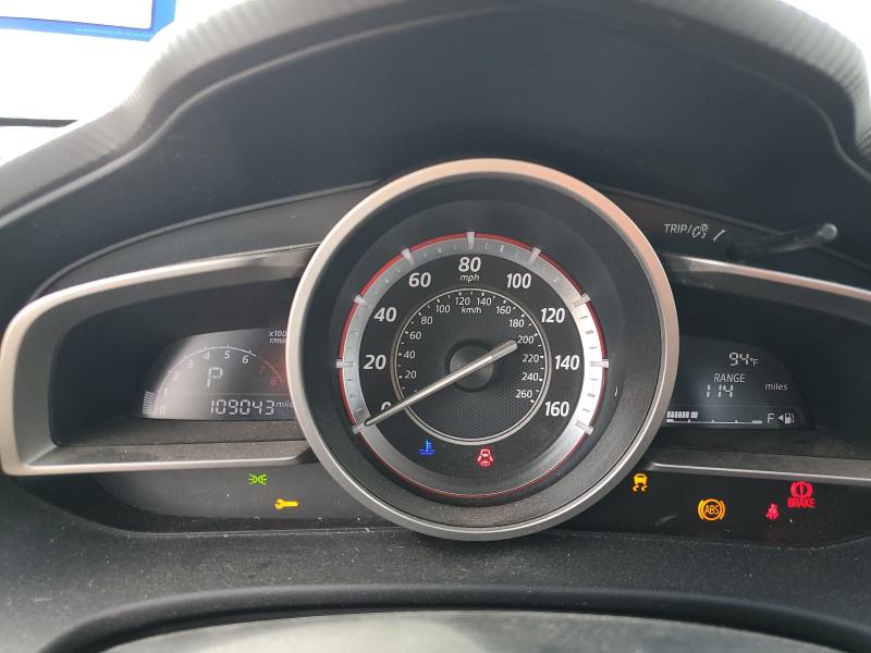 JM1BM1W74F1232305 - 2015 MAZDA 3 GRAND TOURING WHITE photo 9