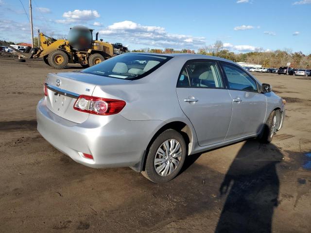 2T1BU4EE3BC734830 - 2011 TOYOTA COROLLA BASE SILVER photo 3