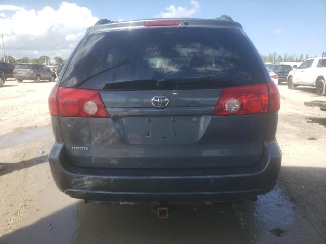 5TDBK22C89S027494 - 2009 TOYOTA SIENNA XLE GRAY photo 6