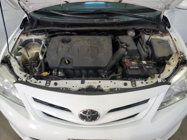 2T1BU4EE9BC706773 - 2011 TOYOTA COROLLA BASE Biały zdjęcie 11