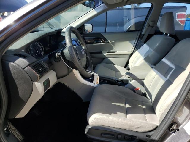 1HGCR2F73HA013660 - 2017 HONDA ACCORD EX ნაცრისფერი ფოტო 7