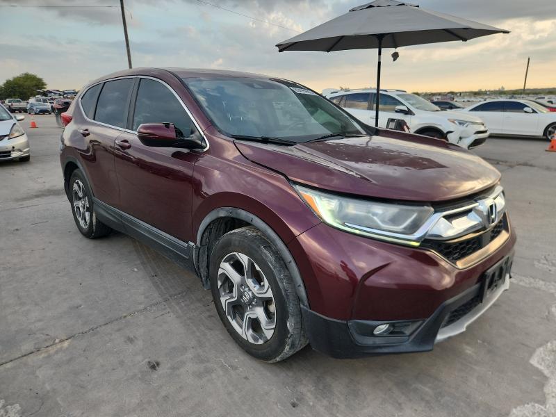5J6RW1H85KL002165 - 2019 HONDA CR-V EXL მუქწითელი ფოტო 4