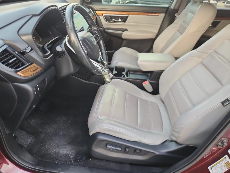 5J6RW1H85KL002165 - 2019 HONDA CR-V EXL მუქწითელი ფოტო 7