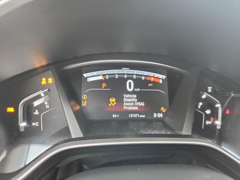 5J6RW1H85KL002165 - 2019 HONDA CR-V EXL მუქწითელი ფოტო 9