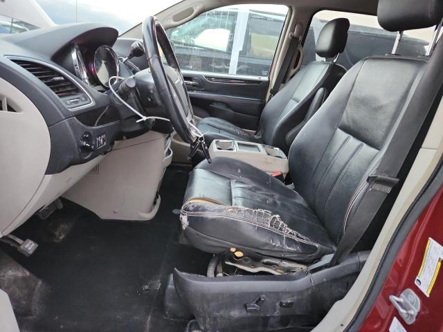 2C4RC1BG6ER255991 - 2014 CHRYSLER TOWN & COU TOURING BURGUNDY photo 7