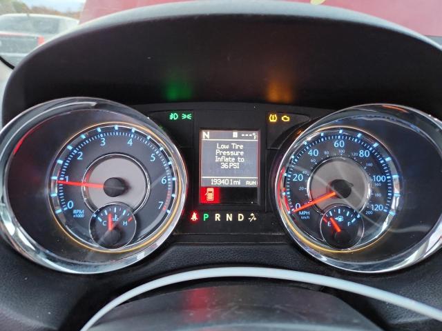 2C4RC1BG6ER255991 - 2014 CHRYSLER TOWN & COU TOURING BURGUNDY photo 9