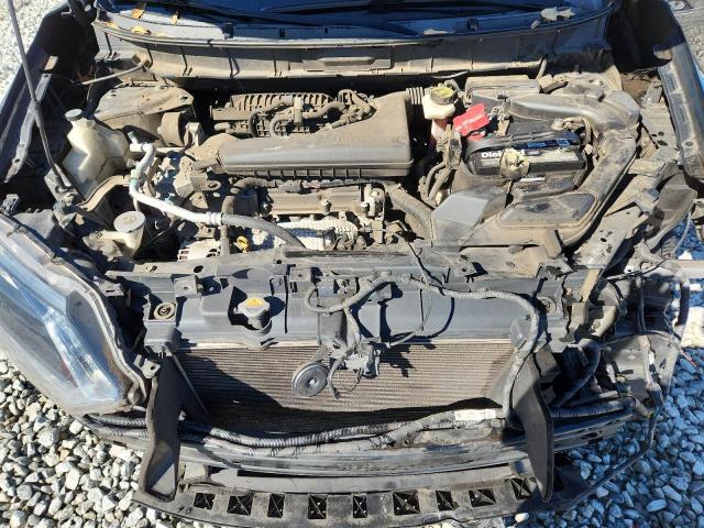 KNMAT2MV4GP726197 - 2016 NISSAN ROGUE S BLACK photo 11
