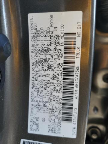 3TMJU62N19M087972 - 2009 TOYOTA TACOMA DOUBLE CAB PRERUNNER TURQUOISE photo 12