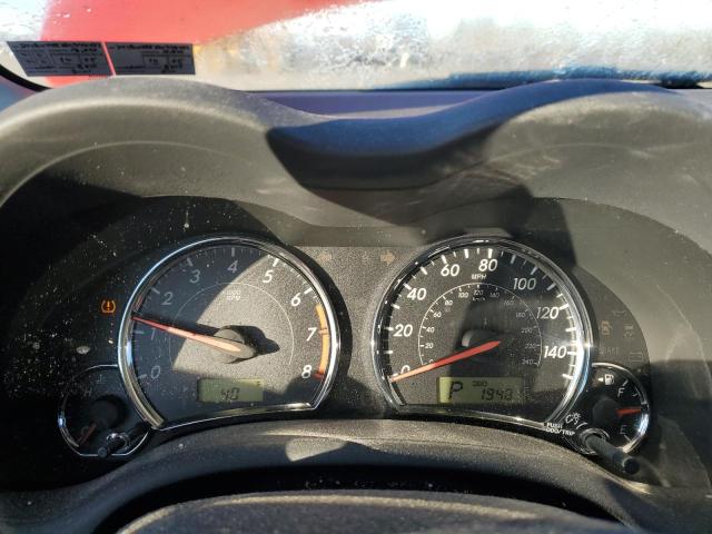 2T1BU4EE1DC948427 - 2013 TOYOTA COROLLA BASE Rojo foto 9