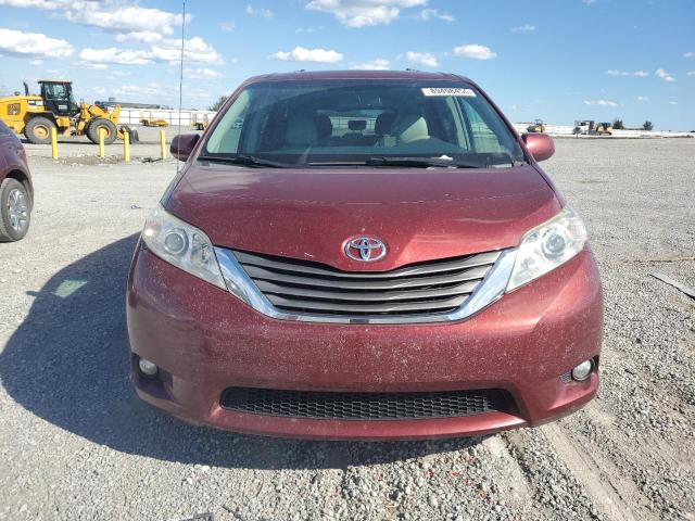 5TDYK3DC1CS272741 - 2012 TOYOTA SIENNA XLE წითელი ფოტო 5
