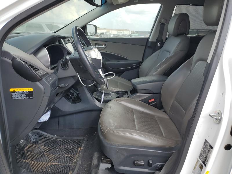 5XYZU3LB1DG114809 - 2013 HYUNDAI SANTA FE S WHITE photo 7