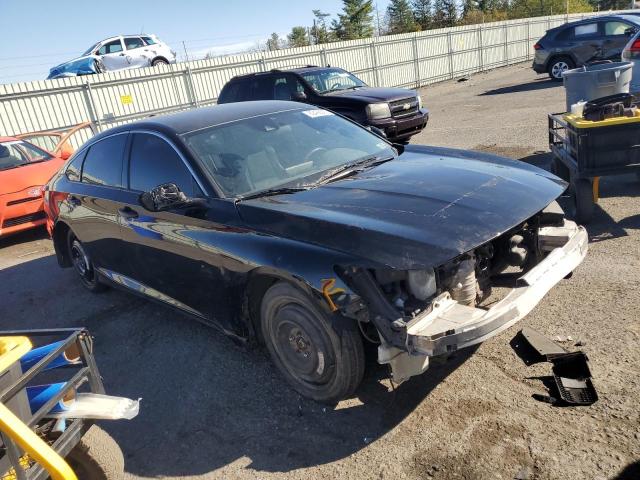 1HGCV1F38JA030222 - 2018 HONDA ACCORD SPORT Սև լուսանկար 4