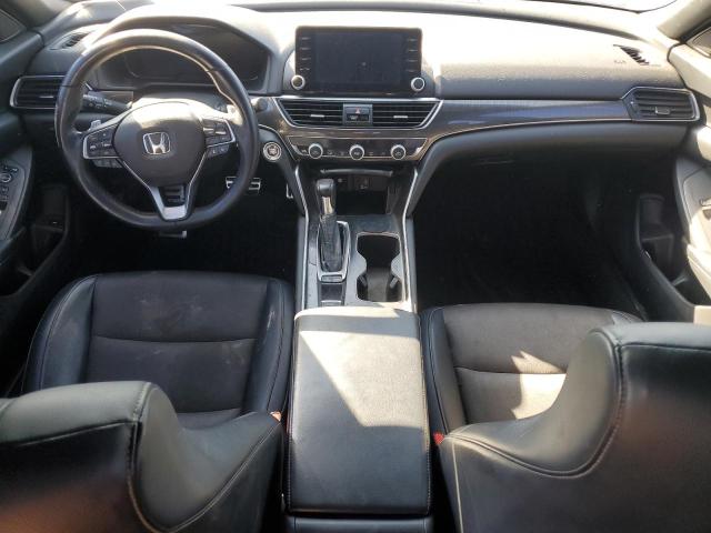 1HGCV1F38JA030222 - 2018 HONDA ACCORD SPORT Սև լուսանկար 8