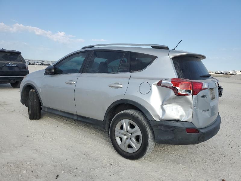 2T3ZFREV0FW151987 - 2015 TOYOTA RAV4 LE SILVER photo 2