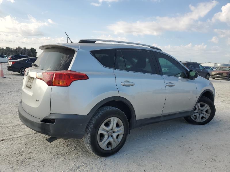 2T3ZFREV0FW151987 - 2015 TOYOTA RAV4 LE SILVER photo 3