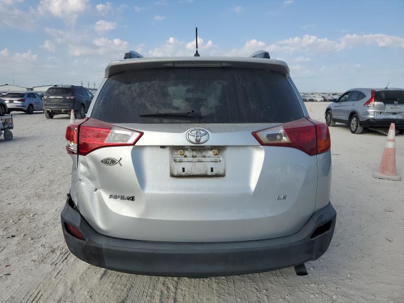 2T3ZFREV0FW151987 - 2015 TOYOTA RAV4 LE SILVER photo 6