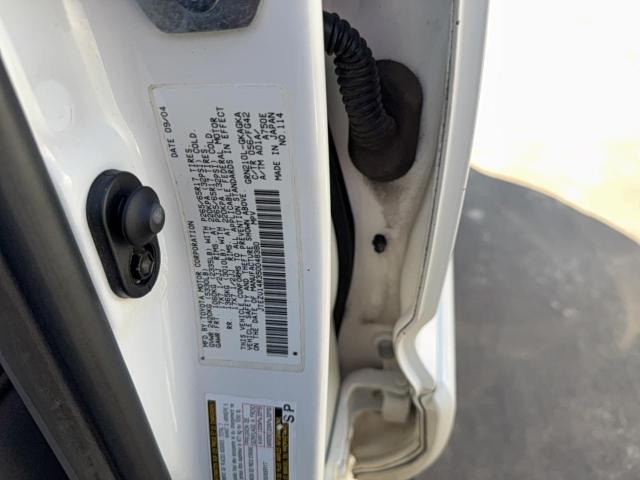 JTEZU14R350048380 - 2005 TOYT 4RUNNER SR5 WHITE photo 10
