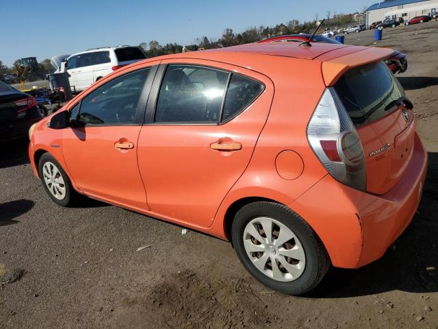 JTDKDTB30D1036809 - 2013 TOYOTA PRIUS C 橙色 照片 2