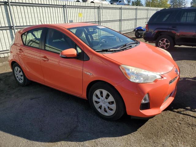 JTDKDTB30D1036809 - 2013 TOYOTA PRIUS C 橙色 照片 4