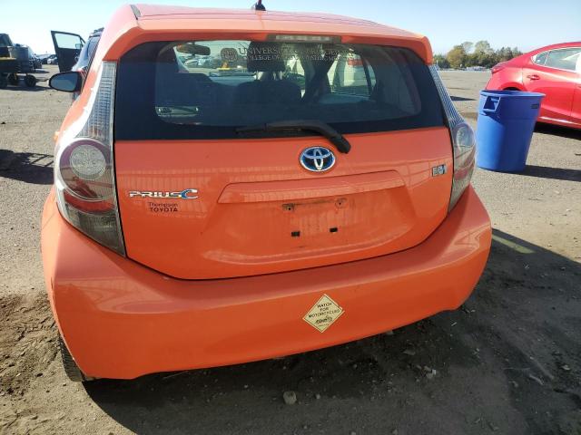 JTDKDTB30D1036809 - 2013 TOYOTA PRIUS C 橙色 照片 6